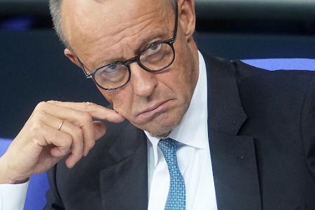 Bundeskanzler Friedrich Merz während der Generaldebatte