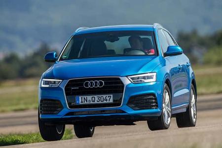 Audi Q3 2.0 TFSI Quattro, Frontansicht