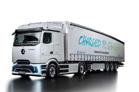 Daimler Truck Mercedes eActros 600 Weltpremiere