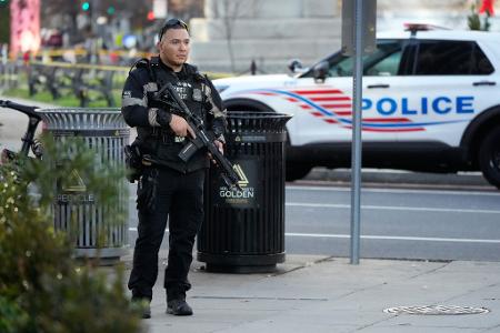 Mitten in Washington sind am Mittwochnachmittag (Ortszeit) Schüsse gefallen.