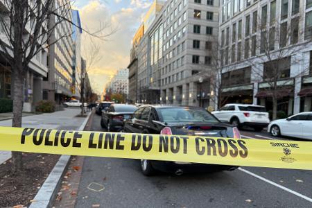 Mitten in der Innenstadt von Washington ereignete sich die Tat.
