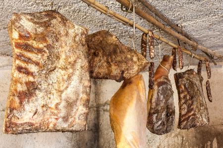 Rohschinken und Edelsalami