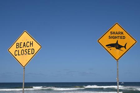 Die Strände in der Region wurden zunächst gesperrt. (Symbolbild)