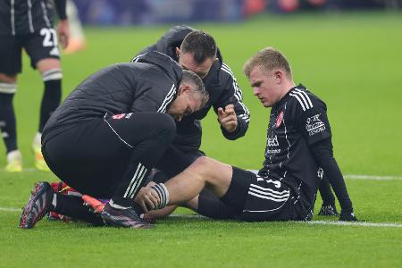 Muskelverletzung: Frankfurt 