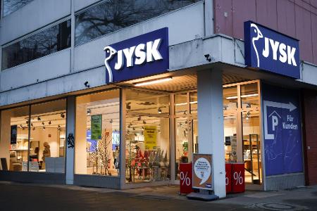 Jysk ist in vielen Städten und Gemeinden in Deutschland vertreten.