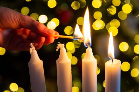Fünf ausgefallene Ideen für einen DIY-Adventskranz