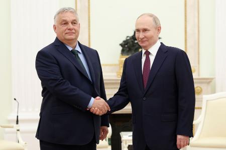 Der ungarische Ministerpräsident Viktor Orban wird in Moskau erwartet. (Archivbild)