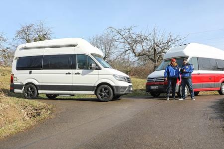 VW Grand California, Alt, Neu