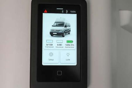 VW Grand California, Touchscreen, Panel, Neu