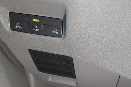 VW Grand California, Display, Touchbedienfeld 