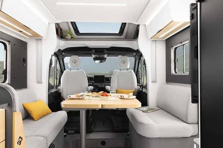 Teilintegreirt, Ahorn Camp T640, Innenaufnahme