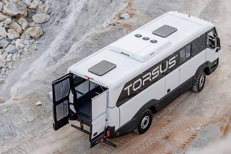 Torsus Praetorian (2025), Außenaufnahme, Vogelperspektive