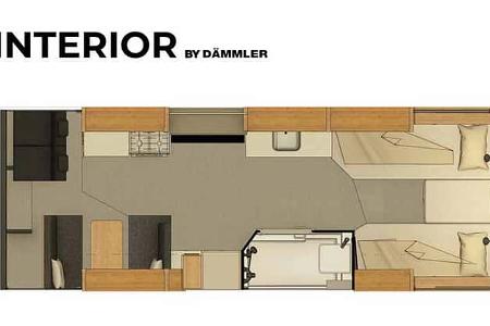 Torsus Praetorian (2025), Grundriss mit Einzelbetten