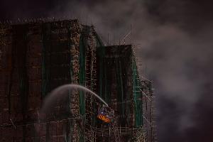 Die Löscharbeiten konnten am Vormittag eingestellt werden.