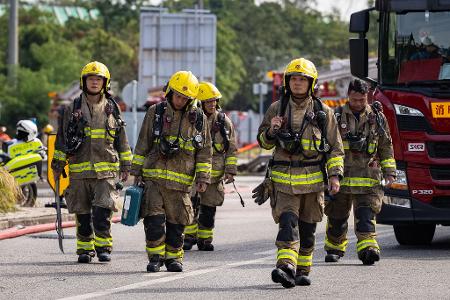Rund 2.300 Feuerwehrleute kamen bislang zum Einsatz.