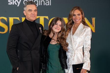 Robbie Williams begleitet seine Tochter zu ihrer ersten Premiere