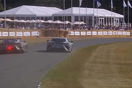 Toyota GT Concept aka Lexus LFR Erlkönig Prototyp Goodwood Festival of Speed