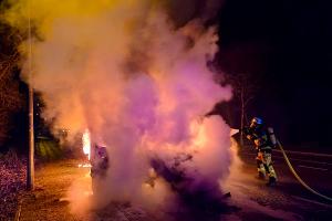 Brennendes Fahrzeug 

Foto: Feuerwehr Essen