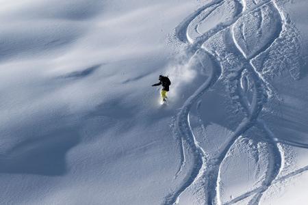 Frischer Neuschnee sorgt für beste Bedingungen. 