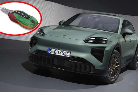 Porsche Cayenne Turbo Electric Autoschlüssel Konfigurator