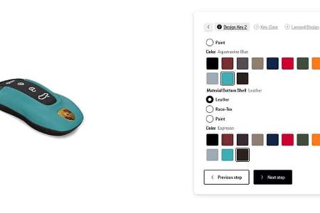 Porsche Cayenne Electric Autoschlüssel Konfigurator