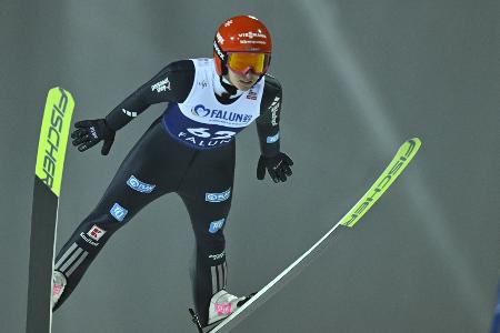 Skispringen: Schmid Siebte in Falun - Maruyama siegt weiter