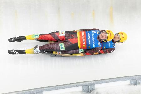 Deutsche Rodler dominieren bei Olympia-Test in Cortina