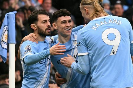 Doppelpack Foden: City mit Last-Minute-Sieg