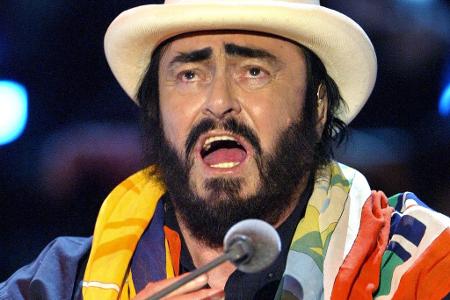 Der echte Luciano Pavarotti - 2003 bei einem 