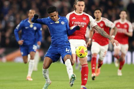 Arsenal spielt trotz Überzahl nur remis gegen Chelsea