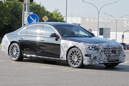 Mercedes S-Klasse Facelift Erlkönig