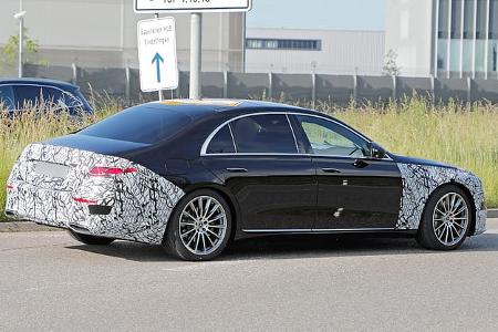 Mercedes S-Klasse Facelift Erlkönig