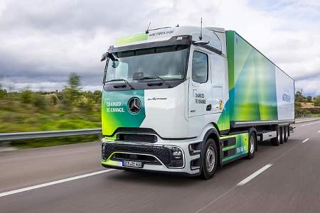 Mercedes eActros Elektro-Lkw