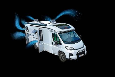 Aufmacher, Winter, Wohnwagen, Wohnmobil, Camping