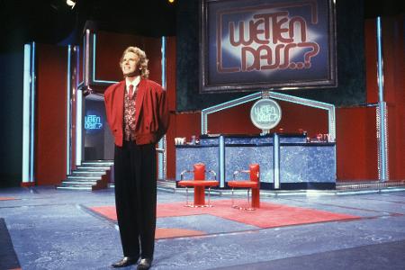 Thomas Gottschalk damals bei seiner 