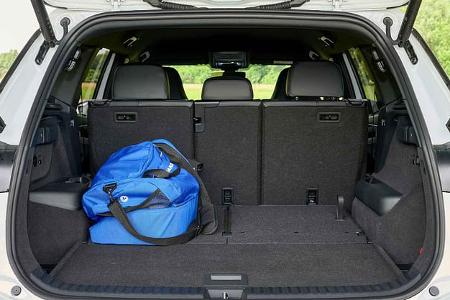 Zugwagen, VW Tayron 2.0 TDI 4Motion, Kofferraum