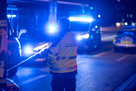 Der Einsatz der Polizei lief am Abend noch. 