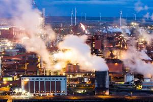 Auch die Stahlindustrie leidet.