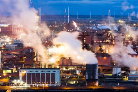 Auch die Stahlindustrie leidet.