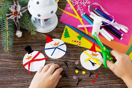 Kugeln schneiden und dekorieren