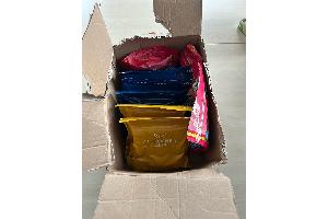 Teil des sichergestellten Wasserpfeiffentabaks in einem Karton
Quelle: Hauptzollamt Heilbronn