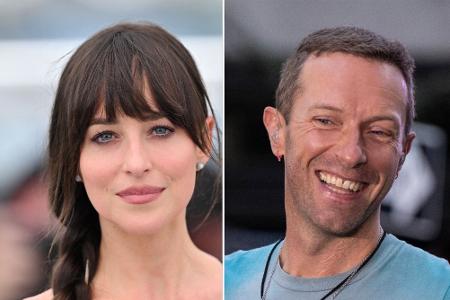 Dakota Johnson und Chris Martin