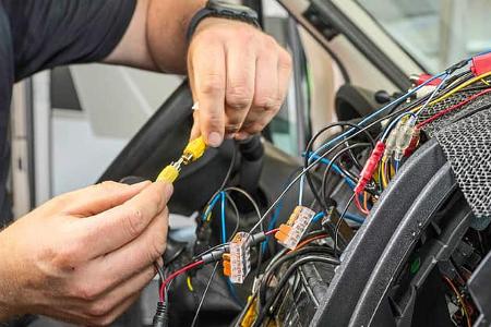 Rückfahrkamera, Wechsel, Kabel, Stecker