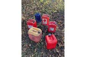 Aufgefundene Kanister