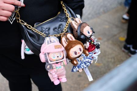 Die kleinen Plüschtier-Figuren Labubu lösten in diesem Jahr einen Hype aus. (Archivbild)