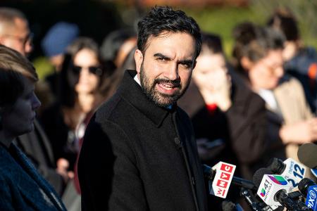 New Yorks designierter Bürgermeister Mamdani wirft Netanjahu einen Genozid im Gazastreifen vor. (Archivbild)