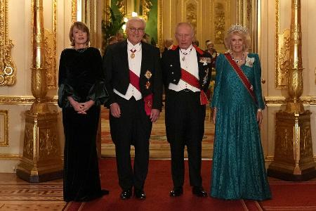 Frank-Walter Steinmeier und König Charles III.