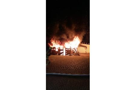 Brand in der Silberburgstraße. Bildquelle: Feuerwehr Stuttgart