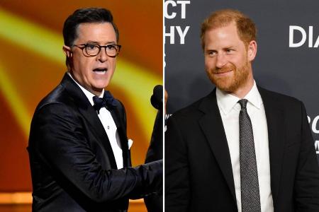 Witzig oder peinlich? Prinz Harry mit denkwürdigem Besuch in Late-Show