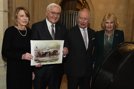 Abschied von Steinmeier: König Charles zeigt historischen Schlitten